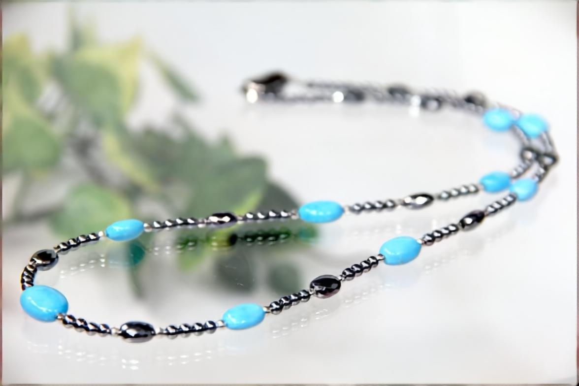 ターコイズ入り